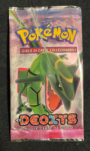 Deoxys empty pack bustina - deoxys,