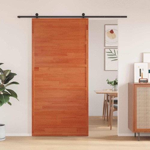 Porta del fienile marrone - fienile,