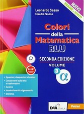 COLORI DELLA MATEMATICA ed. BLU 2^ ediz. VOL. 3 ALFA   97888494-2406-5   Sasso L