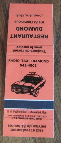 Taxi cab diamond - taxi, radio