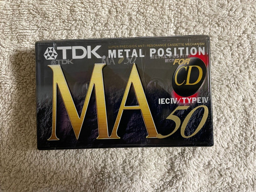 Tdk musicassette ma50 50 - ma,