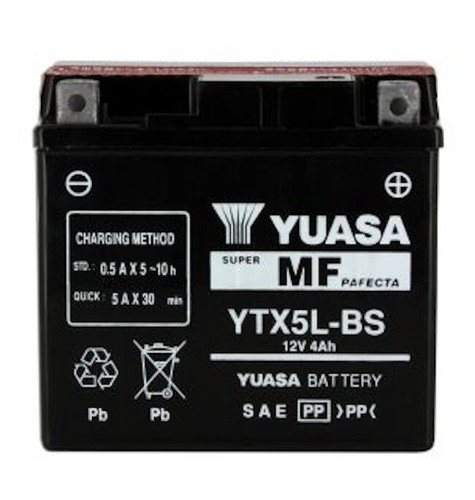 Batteria yuasa ytx5l - batteria, ytx5l-bs