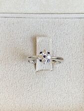 Anello Recarlo Spirit brillanti F/G color ct. 0.28 e Zaffiri - oro bianco 18k