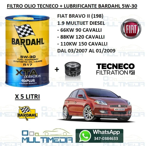 Filtro olio tecneco - olio,