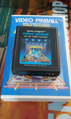 Video pinball atari - pinball, (1982)