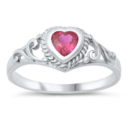 Anello bambino cuore - , vortice