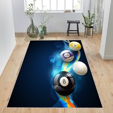 Palla da biliardo sul fuoco