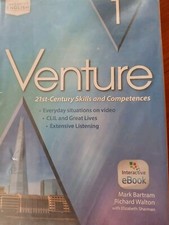 VENTURE 1 Oxford Ed. Bartram/Walton 9780194721684 QUASI NUOVO