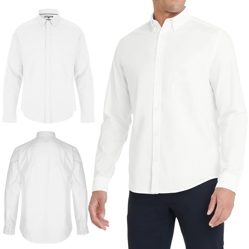 Camicie uomo bianche manica
