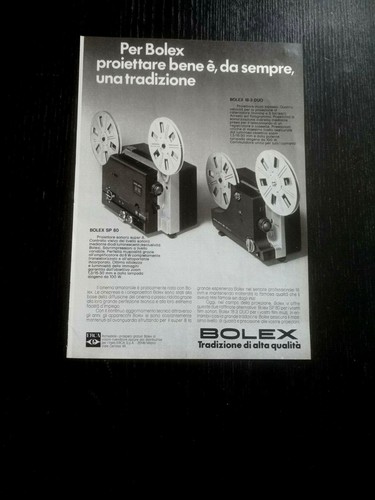 1974 bolex proiettore sp80 - bolex,