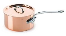 Casseruola in rame Mauviel M'150s Ø 16 cm con coperchio manico in acciaio inox