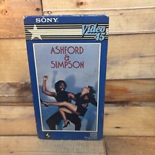 Ashford & Simpson VHS VCR