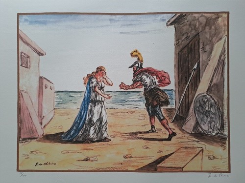 Firmato giorgio chirico - de,