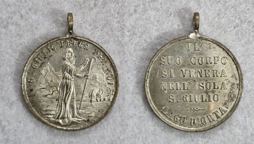 Medaglia votiva san giulio - medaglia,