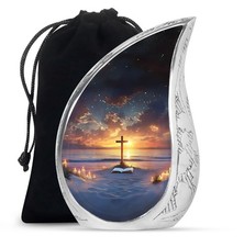 Sunset book cross decorative - book,