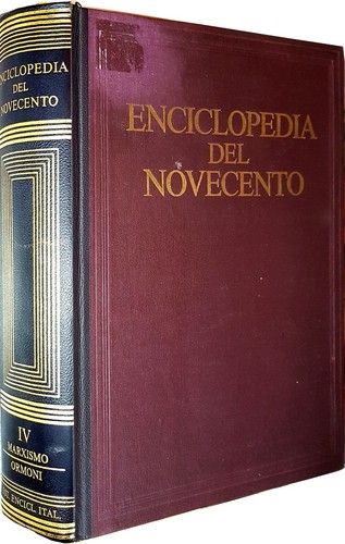 Enciclopedia del novecento - del,