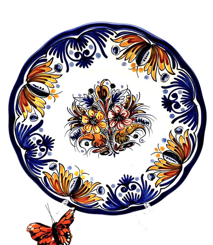 Piatto decorativo spagnolo