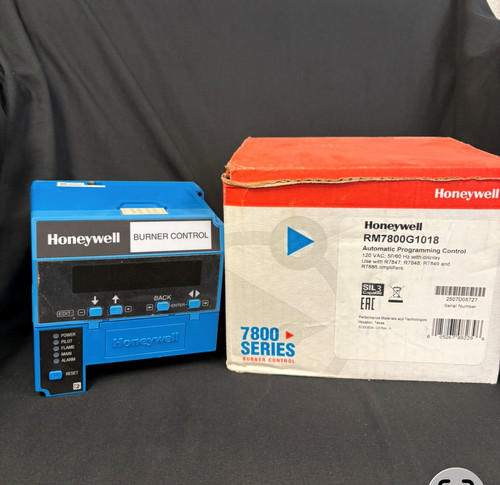 Honeywell 7800 series burner