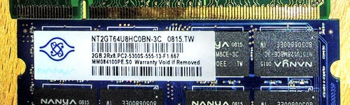 Scheda memoria ram gb - 2,