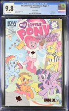 CGC 9.8 My Little Pony Friendship is Magic #1 IDW 2014 Fan Expo Foil Katie Cook