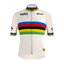 Maglia UCI 100 anni edizione limitata oro campione del mondo di Santini