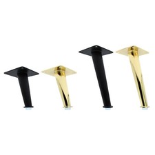 4 piedini per mobili design CONICAL gambe per mobili divano letto armadio divano credenza comò