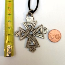 COLLANA CIONDOLO METALLO CROCE
