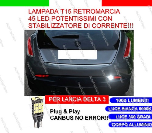 Lampada retromarcia led - led, t15