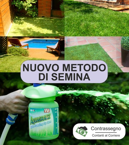 Acquagrazz idrosemina prato - idrosemina,