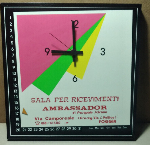 Orologio parete - orologio, da