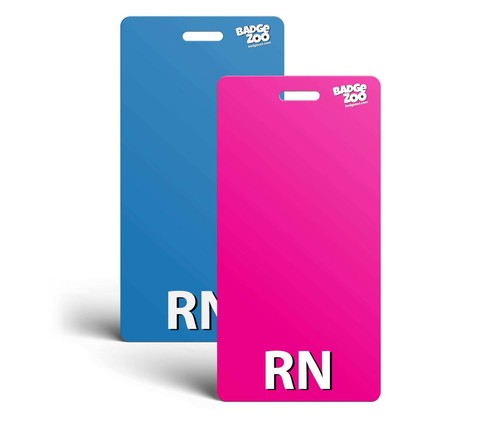 Badge buddy rosa blu - badge,