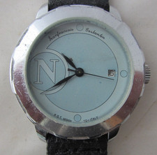 OROLOGIO AUTOMATICO MECCANICO SLAVA NAPOLI FUNZIONANTE DIAMETRO 38 MM,ANSA 18 MM
