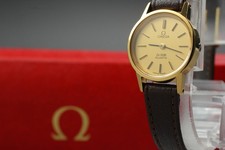 Omega De Ville Vintage 1978 Donna Quarzo Placcato Oro Ref.591.0017 [Near Mint]