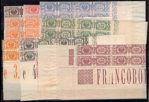 Italia 1927 pacchi postali - 1927/32,