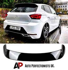 Seat Ibiza ""Cupra Look"" 5dr MK5 6F nero lucido spoiler tetto stivale posteriore 2017-2022