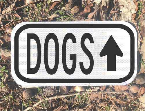 Cartello stradale cani - cartello,