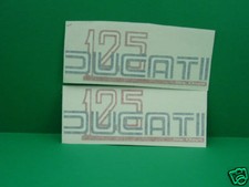 DUCATI 125 SIX DAYS ADESIVI
