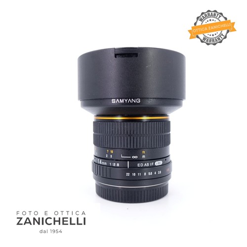 Samyang 14mm as if - f2.8,