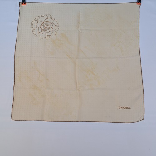 Foulard chanel pura seta - chanel, in