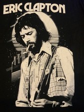 MAGLIETTA ERIC CLAPTON ROYAL ALBERT HALL 2025 TOUR NUOVA NERA TAGLIA LARGE