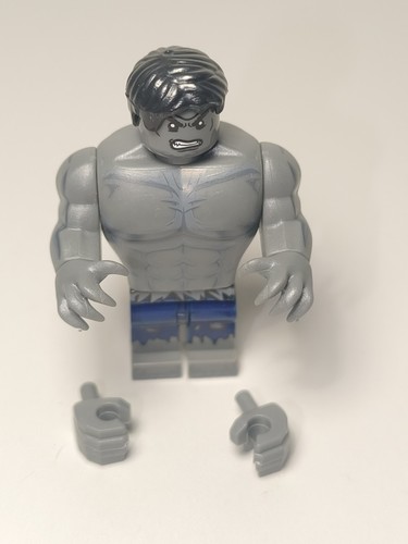 Grey hulk minifigure from - grey,