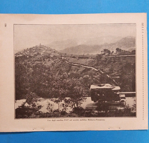 Pubblicita 1922 omnibus fiat - ,