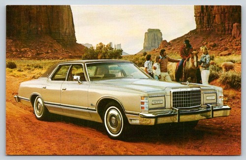 Cartolina epoca 1977 ford - d'epoca,