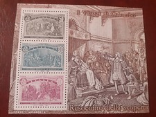 foglietto ITALIA 1992 BF 14