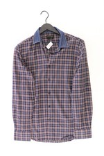 ⭐ ANTONY MORATO camicetta per uomo taglia 52, L a quadri blu di cotone ⭐