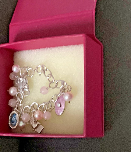 Bracciale charm argento - bracciale,