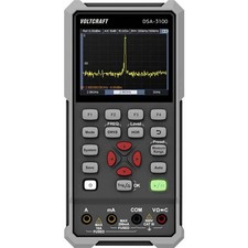 VOLTCRAFT VC-16968915  DSA-3100 Oscilloscopio portatile 100 MHz 2 canali 500 MSa