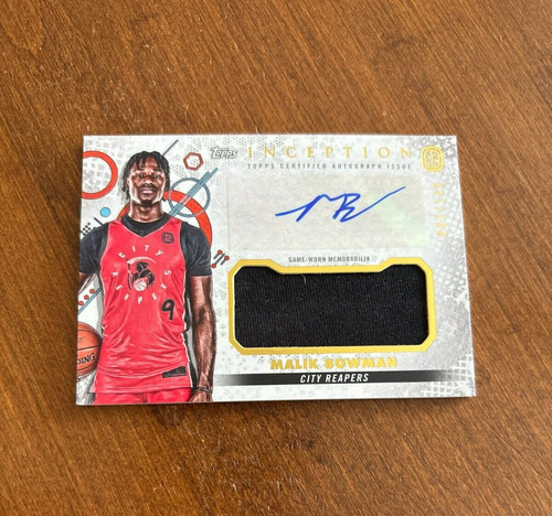 Malik bowman 2022 topps - malik,