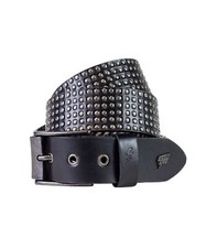 Cintura pelle con - in, borchie