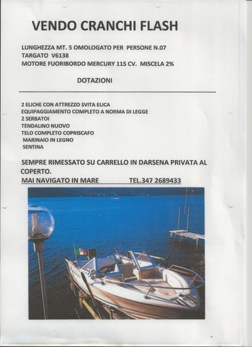 Barca cranchi flash - cranchi,